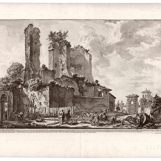 Gravures eau-forte Piranèse